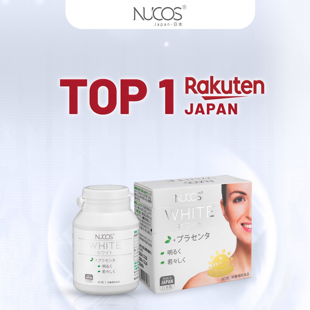 NUCOS WHITE — Rakuten日本で美容部門トップを称える栄誉